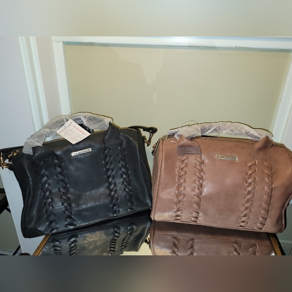 RAMPAGE LIGHT BROWN PURSE - Picture 7 of 7